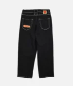 Empyre Embroidered Logo Black Denim Jeans 1.webp