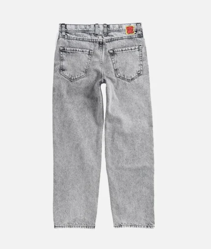 Empyre Embroidered Logo Grey Denim Jeans 1.webp