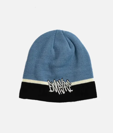 Empyre Fader Skully Blue Black Beanie 2.webp