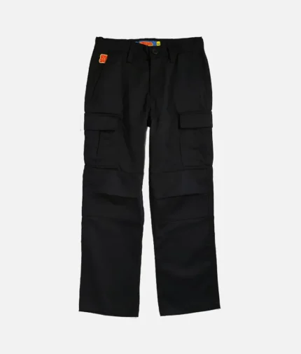 Empyre Loose Fit Black Cargo Skate Pants 2.webp