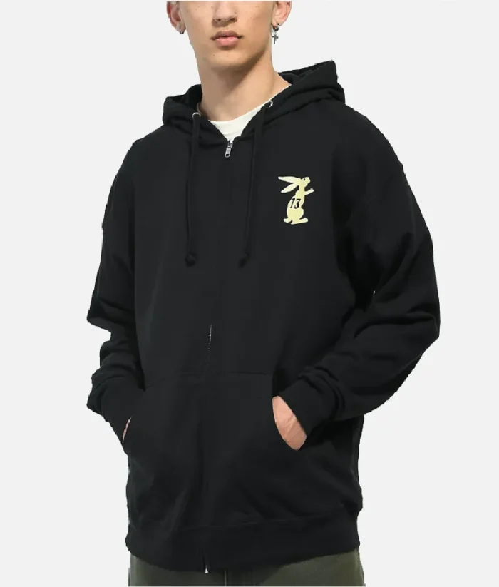 Empyre Lucky Day Black Zip Hoodie 1.webp