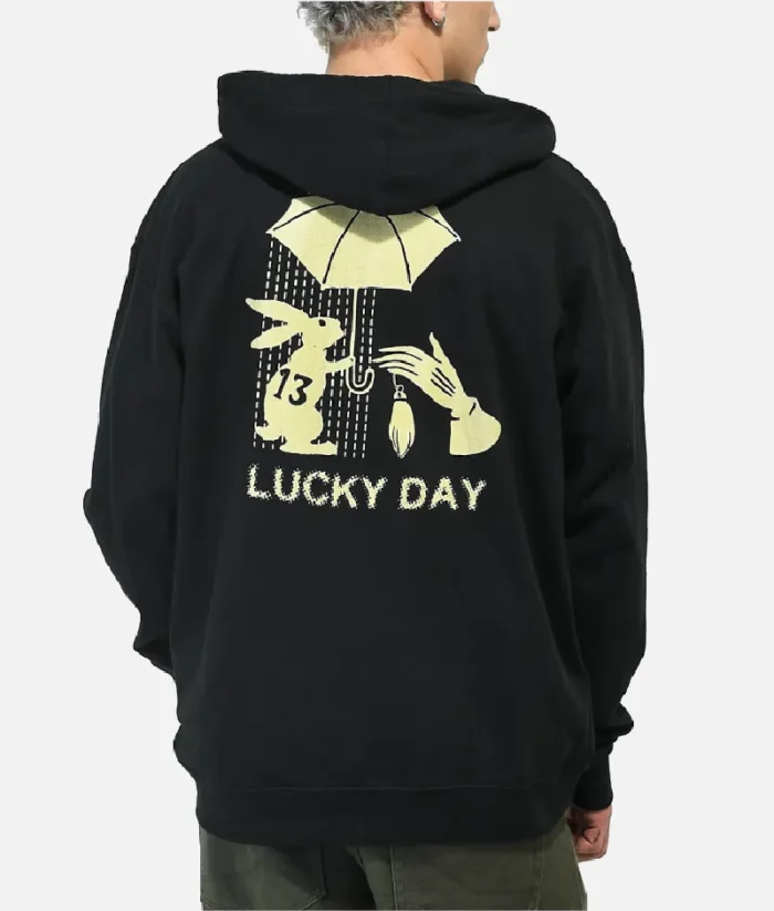 Empyre Lucky Day Black Zip Hoodie 2.webp