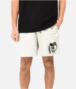 Empyre Ready Off White Mesh Shorts 2.webp