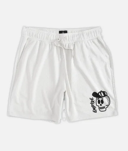 Empyre Ready Off White Mesh Shorts 3.webp